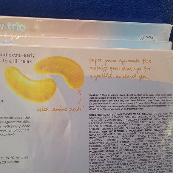 Grace & Stella Under Eye Patches 12 Pairs Gift Set Puffy Eyes/ Dark Circles Trio - Picture 11 of 12